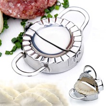 stainless steel manual hand dumpling mold pierogi dumplings maker machine jiaozi making diy device kitchen tools 2024 - buy cheap