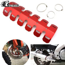 Silenciador de tubo de escape para motocicleta, cubierta de protección protectora para HONDA CR CRF SL XR CRM 80 85 125 150 230 250 400 450 650 1000 R, nuevo 2024 - compra barato