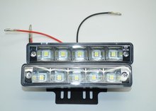 Luz LED de conducción diurna superbrillante 5050SMD, Kit de DRL de día antiniebla, conducción diurna, 100% diurna, resistente al agua, luces antiniebla E4 2024 - compra barato