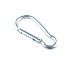 5PCS Silver Aluminum Spring Carabiner Snap Hook Hanger Lightweight Keychain Travel Kit for Camping Hiking Outdoor 2024 - buy cheap