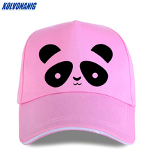 Gorra de béisbol de algodón con estampado de Panda grande para hombre y mujer, gorro ajustable con cierre trasero, estilo Hip hop, Unisex 2024 - compra barato