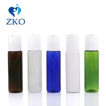 30ml PET Disc Cap Free Shipping Empty Refillable Portable Emulsion Essential Oil Liquid Cream Container Travel Squeeze Bottle 2024 - buy cheap