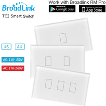 Broadlink TC2 Smart Light Switch 1 2 3 Gang US Standard Remote Control Light Switch, Wireless Control Wall Touch Switch 2024 - buy cheap