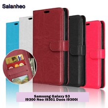 Funda de piel sintética para Samsung Galaxy S3, carcasa de lujo con tapa Vertical para teléfono Samsung Galaxy S3 I9300 Neo i9301 Duos i9300i 2024 - compra barato