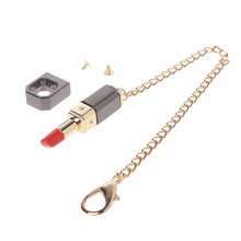 THINKTHENDO 1PC  Fashion Design Lipstick Shape Clasp Lock For DIY Messenger Handbag Shoulder Bag Hardware  2018 Hot 2024 - buy cheap