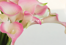(10 unids/lote) Mini tamaño 34cm Rosa PU Calla casa decoración de flores artificiales flores de boda regalo Fiesta Hotel venta al por mayor 2024 - compra barato