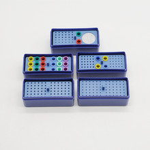 Dental Lab Supplies Sterilize Plastic 72Holes Endo Box For Diamond Burs Reamer/Gutta Percha Point 2024 - buy cheap