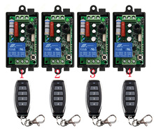 Xuanlongyuan-Interruptor de relé de Control remoto inalámbrico, sistema de seguridad para puertas de garaje, persianas, ventana/lámpara, AC220V, 1CH RF 2024 - compra barato