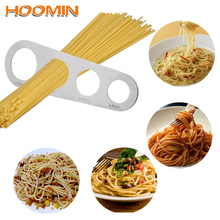 HOOMIN Pasta Noodle Measure  Kitchen Accessories 4 Holes Spaghetti Measurer  Stainless Steel  1Pcs 2024 - buy cheap