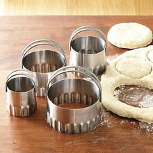5pcs/lot Cookie Cutter Stainless Steel Round Cake Mold Star Biscuit Mould Fondant Cutting Pastry Cutter PJ 002 2024 - buy cheap