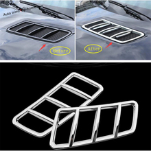 Yimaautotrims Front Roof Hood Air Conditioner AC Vent Outlet Cover Trim For Mercedes-Benz GLE W166 Coupe C292 2015 2016 2017 ABS 2024 - buy cheap