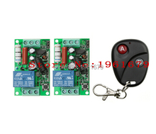 RF Wireless Remote Control AC 220 V 10 A 1 channel 2 Receiver + 1 Transmitter 315 mhz or 433 mhz