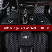 Flash mat Logo car floor mats for Toyota Corolla Camry Rav4 Auris Prius Yalis Avensis Alphard 4Runner Hilux highlander foot mat 2024 - buy cheap