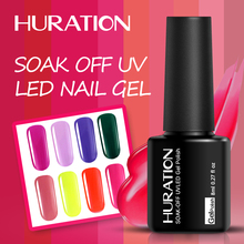 Huration UV Gel New 2019 Nail Art Tips Design Ordinary Manicure 29 Color UV LED Soak Off DIY Paint Gel Nail Polish Nude Lacquer 2024 - buy cheap