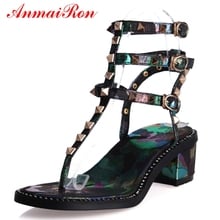 ANMAIRON, sandalias de verano a la moda para mujer, zapatos informales de Gladiador, sandalias de mujer con hebilla, sandalias para mujer, tallas 34-39 LY644 2024 - compra barato