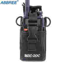 MSC-20C Walkie Talkie Case Holder Bag For BaoFeng UV-5R UV-82 Walkie Talkies Yaesu TYT Wouuxn Two Way Radio Case Holder 2024 - buy cheap