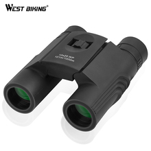 WEST BIKING 10*25 All-optical Green Film Binoculars Telescopes For Outdoor Travelling Hunting Camping Tourism Binoculars BAK4 2024 - buy cheap