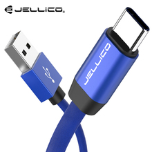 Cable USB tipo C Jellico 3.1A para Huawei P10 P20 Pro mate9 pro mate10 de carga rápida Cable de datos USB C Cable cargador de teléfono 2024 - compra barato