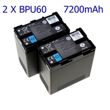 Batería de iones de litio recargable para Sony BP-U60, 7200mAh, BPU60, bp-u30, bp, u30, PMW-100, PMW-200, PMW-EX1, PMW-EX1R 2024 - compra barato
