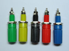 15 pcs Binding Post For 4mm Banana Plug Connector 5 Color 2024 - buy cheap