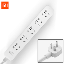 Xiaomi power sockets mi 5 power strip plug adaptador de energia elétrica porta de segurança independente com tapete antiderrapante 2024 - compre barato