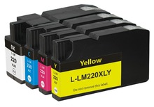 4 PCS Ink Cartridge LM220 LM220XL Printer for Lexmark OfficeEdge Pro4000c Pro4000 Pro5500 Pro5500t with chip Full Ink 2024 - buy cheap