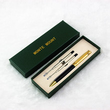 student Black Pen Ballpoint Pen Metal High Quality Gift Ball Pen Office Signature Writing Style Luxury 2024 - buy cheap