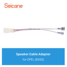 Seicane Авто Жгуты проводки адаптер аудио Динамик кабель для Opel (бас) 2024 - купить недорого