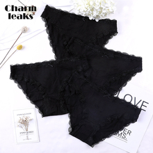 Charmleaks Women Underwear Panties Briefs Cotton Soft Ladies Cozy Solid Hot Sale Breathable Mid Waist High Quality Cute 2024 - buy cheap