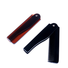1PC Folding Comb Pocket Hair Comb Beard Hair Clip Men Women Fashion Hair Styling Tool Hair Care 2024 - buy cheap