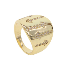 Женское кольцо с цирконием, простой дизайн, нежный золотистый цвет, обручальные кольца, ювелирные изделия, 2019 2024 - купить недорого