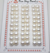 Envío Gratis> Gran oferta nuevo estilo> 30 pares de perlas blancas y doradas para hacer pendientes semiperforados 2024 - compra barato