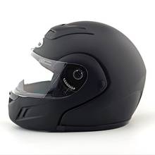 Free shipping flip up motorcycle helmet electric car full face DOT standard helmet 2024 - buy cheap