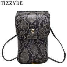 2019 Spring and Summer New Fashion Handbags Snakeskin Pattern Shoulder Bag Small Square Bag Ladies Messenger Bag SK0753 2024 - buy cheap