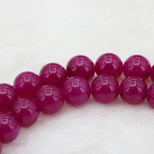 Rose red chalcedony 10mm round shape loose beads 15 inch DIY stone best selling jewelry making bracelet necklace wholesale 2024 - buy cheap