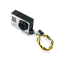 Кабель AV-выхода в реальном времени, провод для Gopro3 FPV камеры, работает с передатчиком 5,8G Gopro 3 line video Connect your Hero 3/ 3 + Plane 2024 - купить недорого