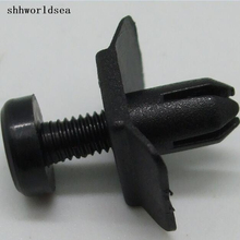 Shhworlsea auto clip push type retenedor para nissan 66824-W1000 encaja en un agujero de 6mm 2024 - compra barato