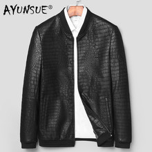 AYUNSUE Genuine Leather Jacket Spring Autumn 2020 Jacket Men Sheepskin Coat Baseball Jackets Chaqueta Hombre 71J1718 YY269 2024 - buy cheap