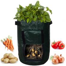 Vegetable Plant Grow Bag DIY Opening Potato Grow Planter PE Tomato Planting Container Bag Thicken Garden Pot Garden Supplies 2024 - buy cheap