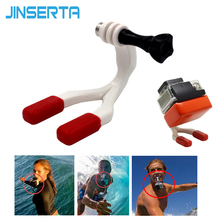 Jinserta-conjunto de acessórios para gopro hero 6, 5, 4, 3 + e sj4000, montagem na boca, conector de surf, para gopro hero 6, 5, 4, 3 + 2024 - compre barato