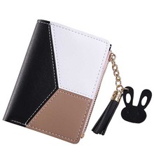 Women Wallets PU Leather Tassels Lady Purses Short Girls Coin Purse Woman Wallet Cards ID Holder Female Moneybags Clips Pocket 2024 - buy cheap