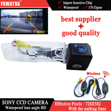 Камера заднего вида FUWAYDA беспроводная водонепроницаемая с ПЗС-датчиком для SONY, KIA SPORTAGE R 2010-2014 2024 - купить недорого