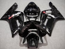 Custom Motorcycle Fairing kit for KAWASAKI Ninja ZX6R 03 04 ZX6R 636 2003 2004 TOP gloss black Fairings set +gifts SQ07 2024 - buy cheap