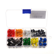 400pcs Crimp Connectors Insulated Cord Pin End Terminals Ferrules Wire Cable Crimping terminal Assorted Set For 0.5-6.0mm2 2024 - buy cheap