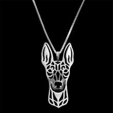 Hot Sale Lady Toy Manchester Terrier Pet Necklaces Women's Jewelry Dog Shaped Necklaces Drop Shipping 2024 - buy cheap