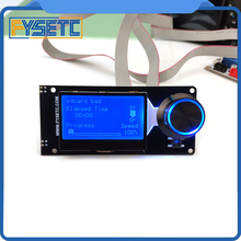 Type E mini 12864 v1.2 Smart Display MINI12864 LCD Screen White on Blue Supports Marlin DIY With SD Card 3D Printer Accessories 2024 - buy cheap