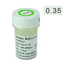 PMTC 250k chip set IC soldering balls 0.35mm lead solder balls for BGA reballing 2024 - buy cheap