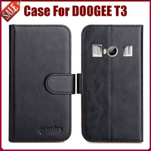 Hot Sale! DOOGEE T3 Case High Quality 6 Colors Flip Leather Exclusive Protective Cover For DOOGEE T3 Case 2024 - buy cheap