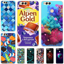 45 estilos para Huawei Honor 7X Honor7X suave funda de silicona para Huawei Honor 7 X Honor 7X funda protectora para teléfono 2024 - compra barato