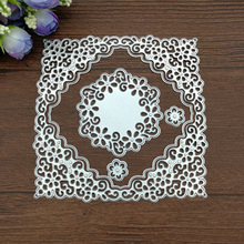 123*123mm Lace Flower Metal Cutting Dies Stencils for DIY Scrapbooking/photo album Decorative Embossing DIY Paper Cards 2024 - buy cheap